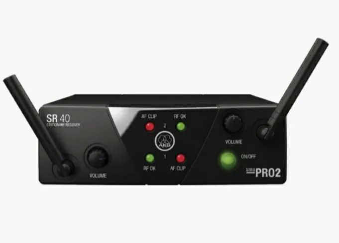 Microfone AKG mini pro 2 sem fio  - Foto 2
