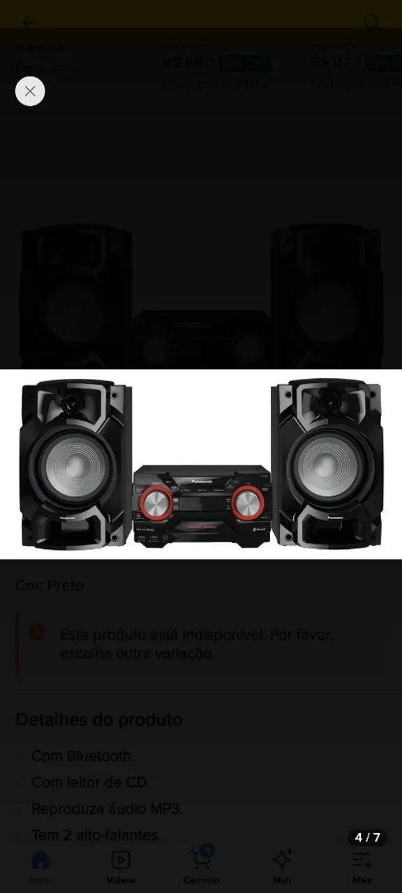 Som Panasonic 