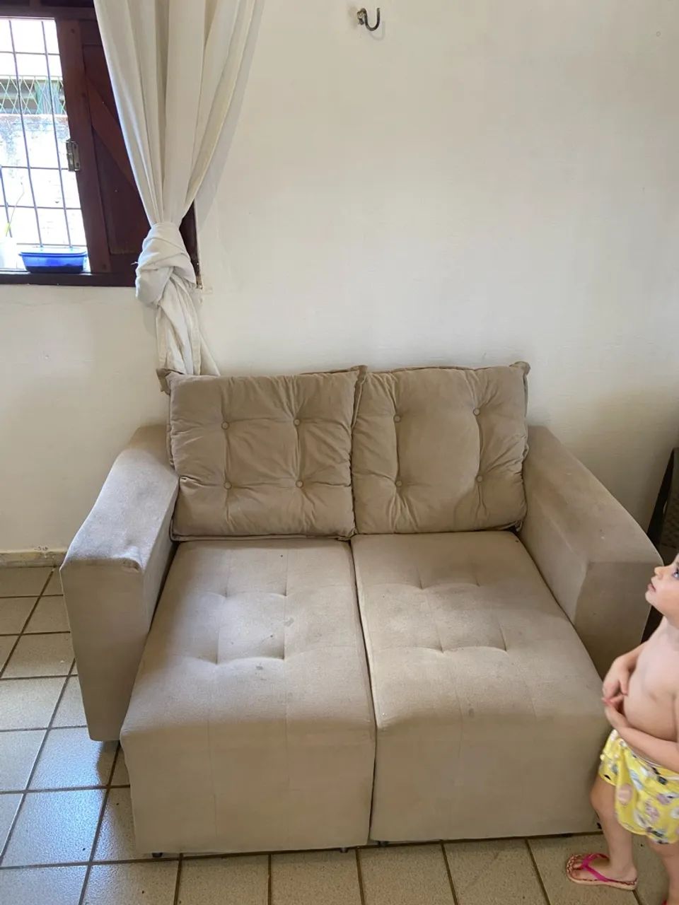 Sofá dois lugares 