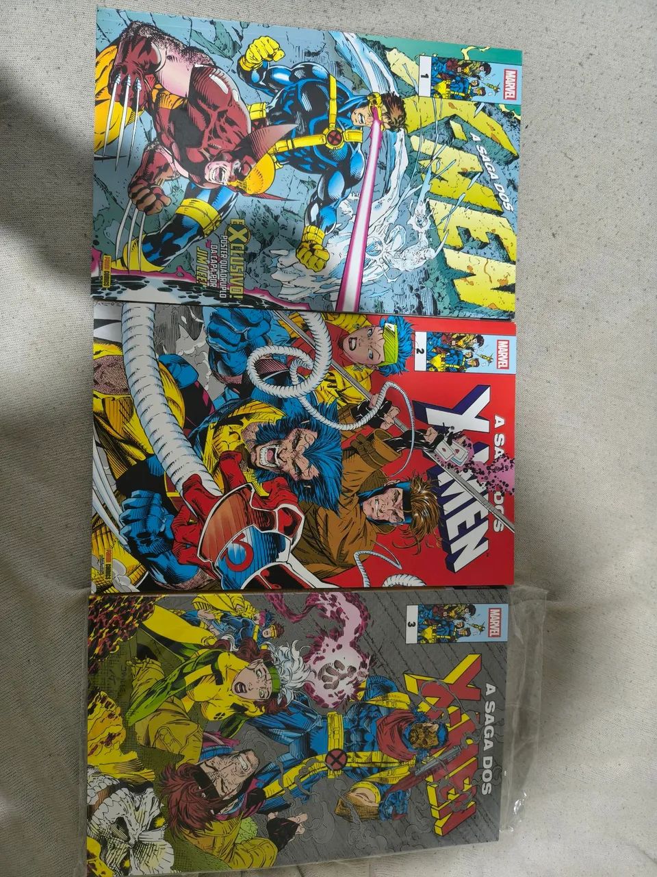 A Saga dos X-Men 01 a 03
