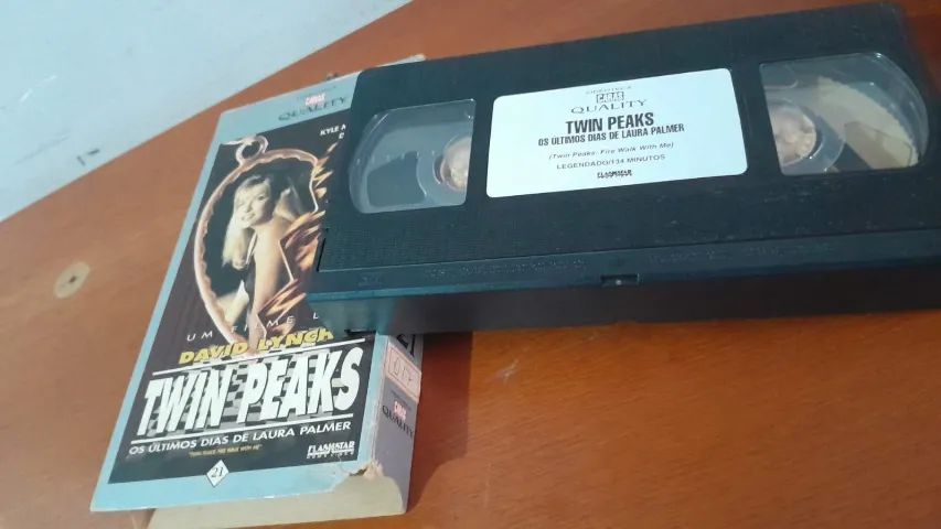 Fita VHS Twin Peaks Fire Walk With Me David Lynch 1992 Vintage