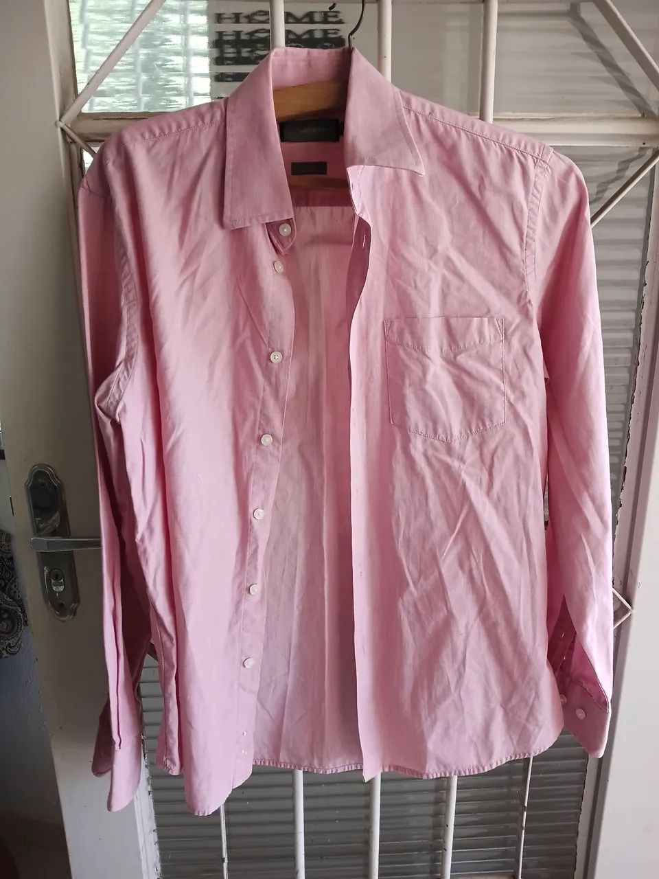 Camisa Social Masculina Manga Longa - Foto 3
