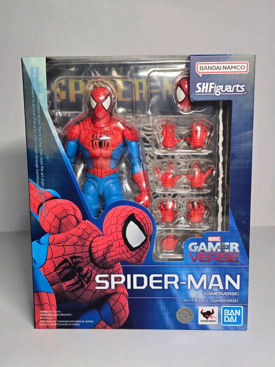 Spider Man Gameverse Shfiguarts original lacrado Bandai