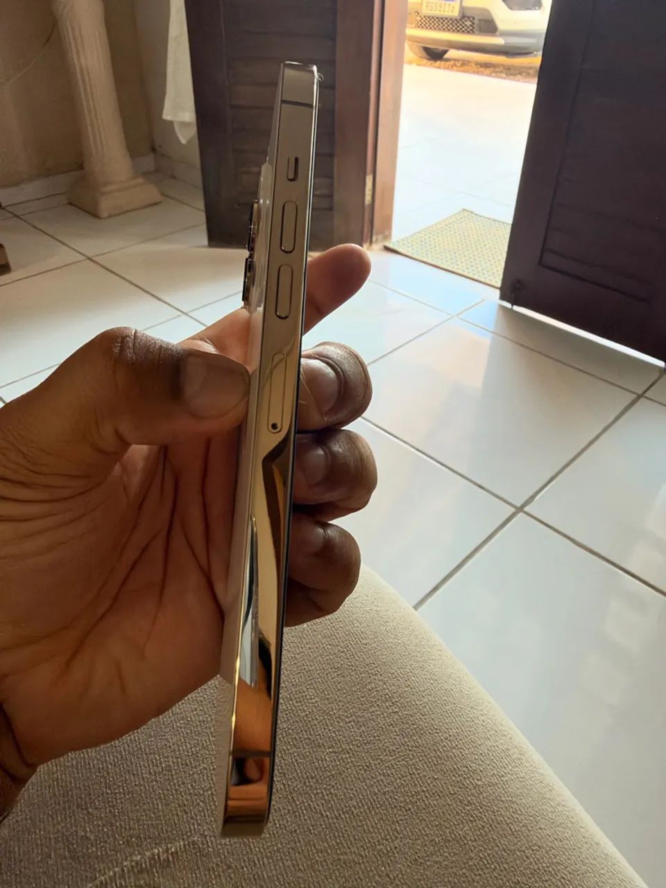 Iphone 13 Pro Max 256Gb Dourado - Foto 4