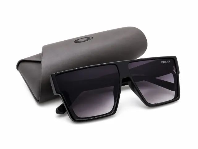 Óculos de Sol quadrado moderno grande proteção UV 400 - HC
