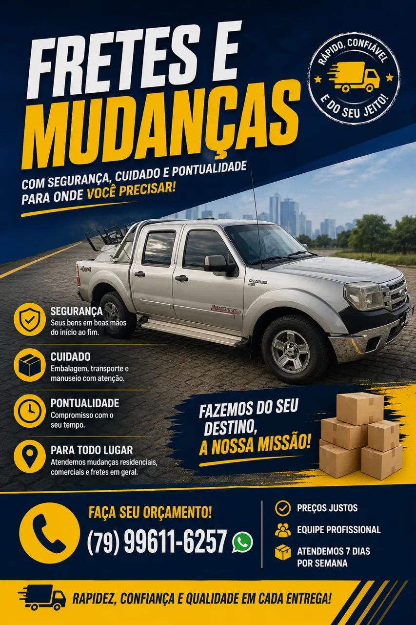 Fretes e mudanças 