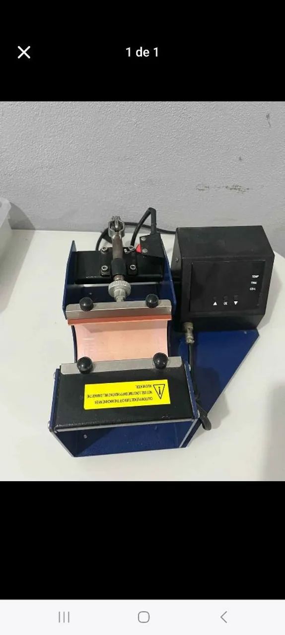 Prensa sublimação de caneca 