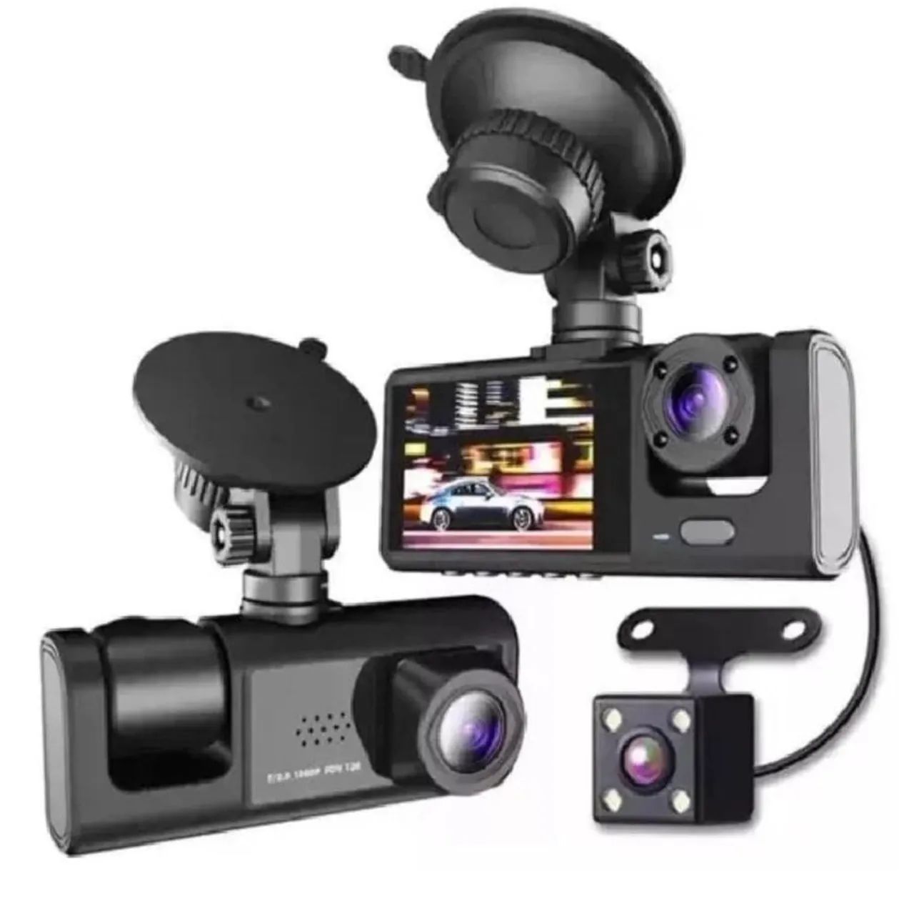 Câmera veicular dupla