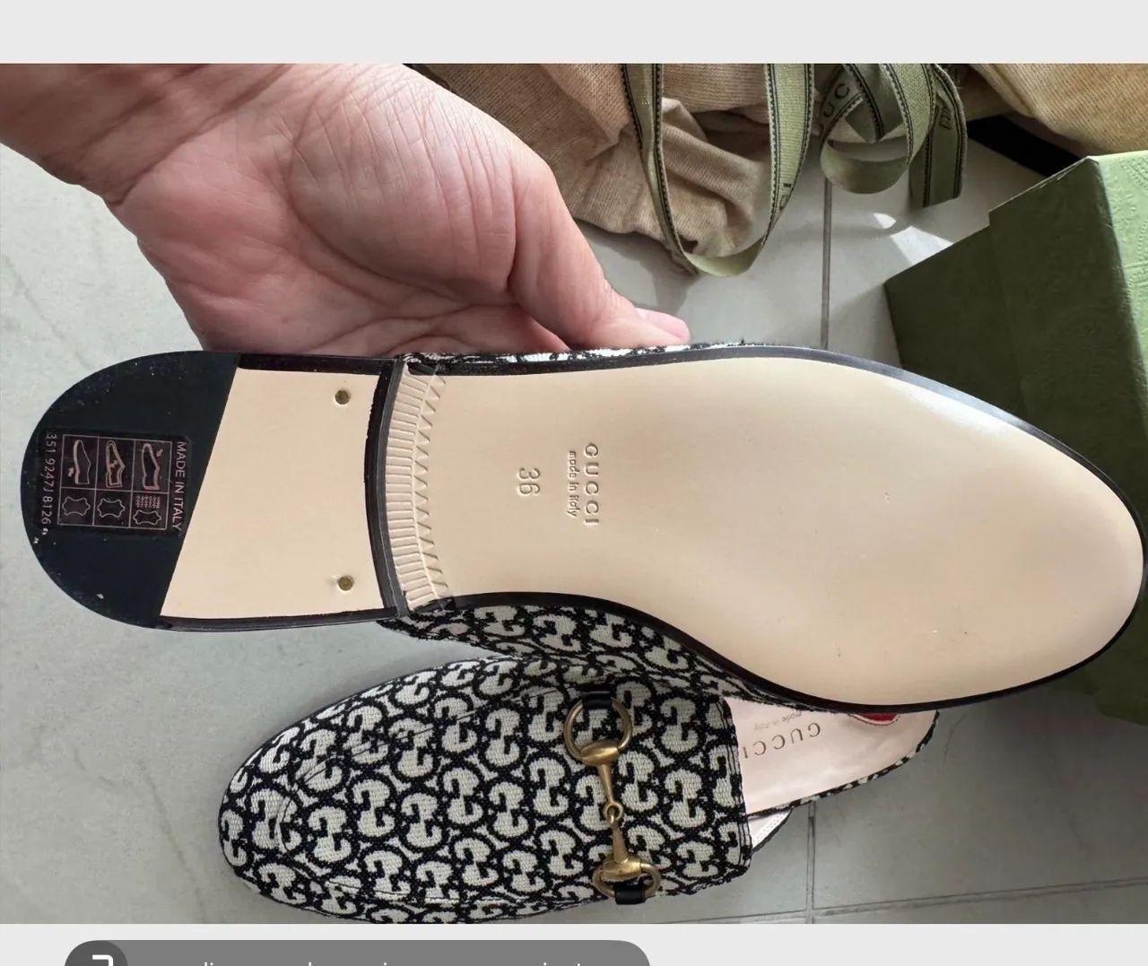 Mule Gucci original  - Foto 4