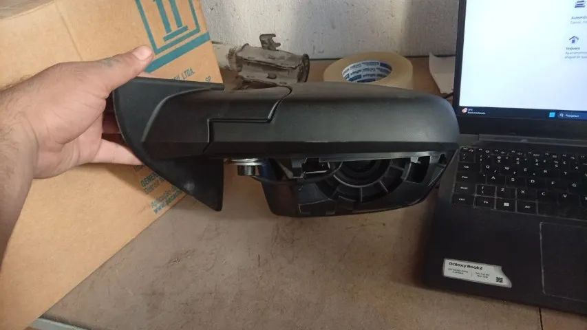Retrovisor Externo Direito Elétrico do Cobalt 2012 a 2020- Sem Capa - Foto 4