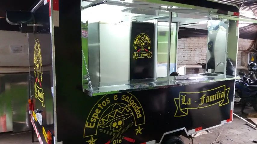 Trailer food churrasco pastel