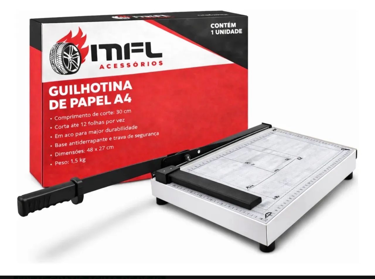 Guilhotina De Papel A4 nova 