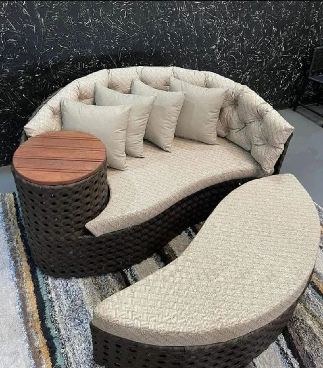 Chaise bipartida 