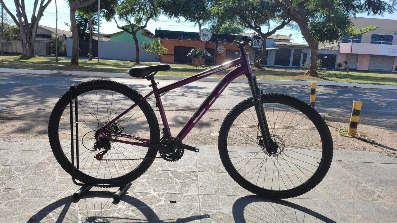 BICICLETA GTI ROXA ARO 29 NOVA