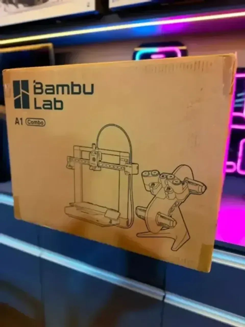 Impressora 3d Bambu Lab A1 + Combo Ams Lite - Multicolorida - Foto 3