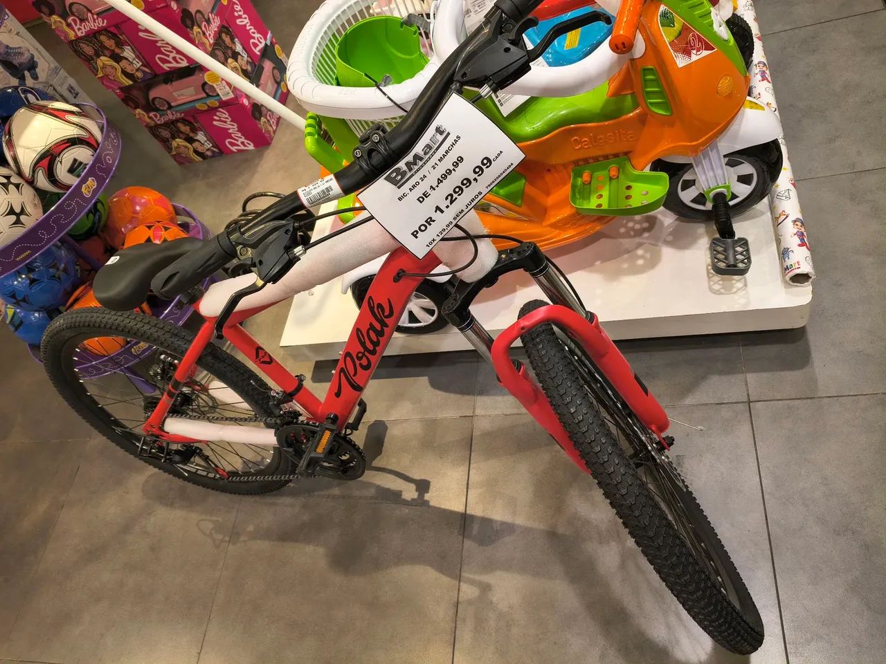 Bicicleta aro 20 com marchas NOVA