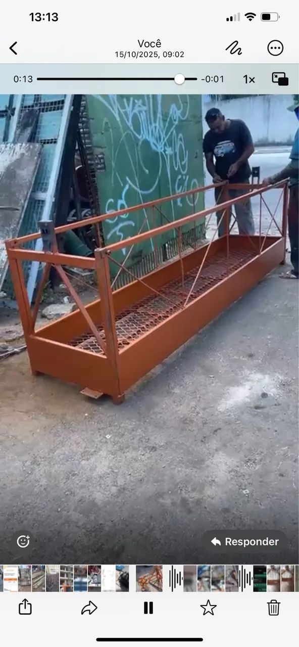 Balança de fachada 