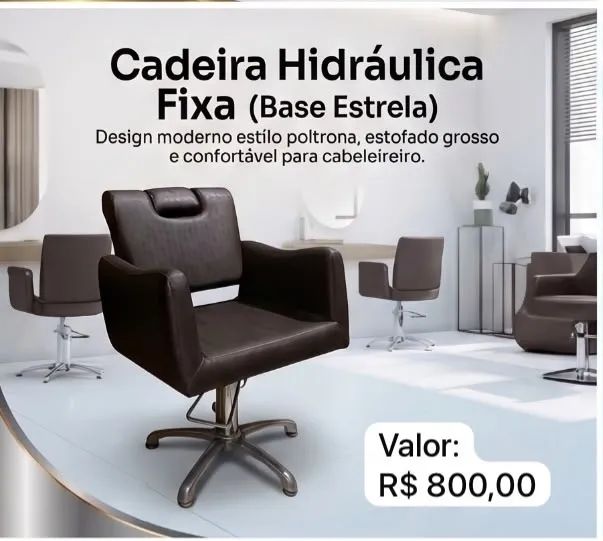 Cadeira Hidraulica Fixa