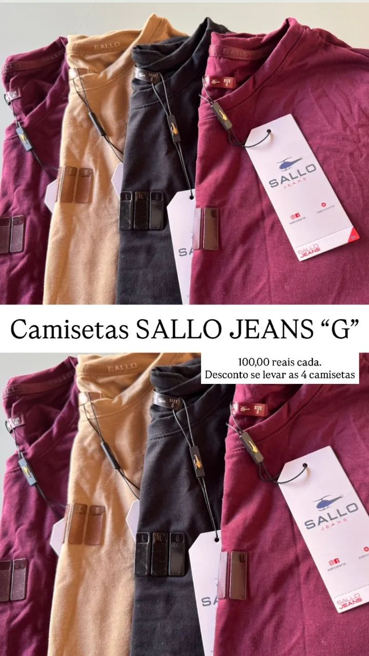 Camisetas SALLO JEANS