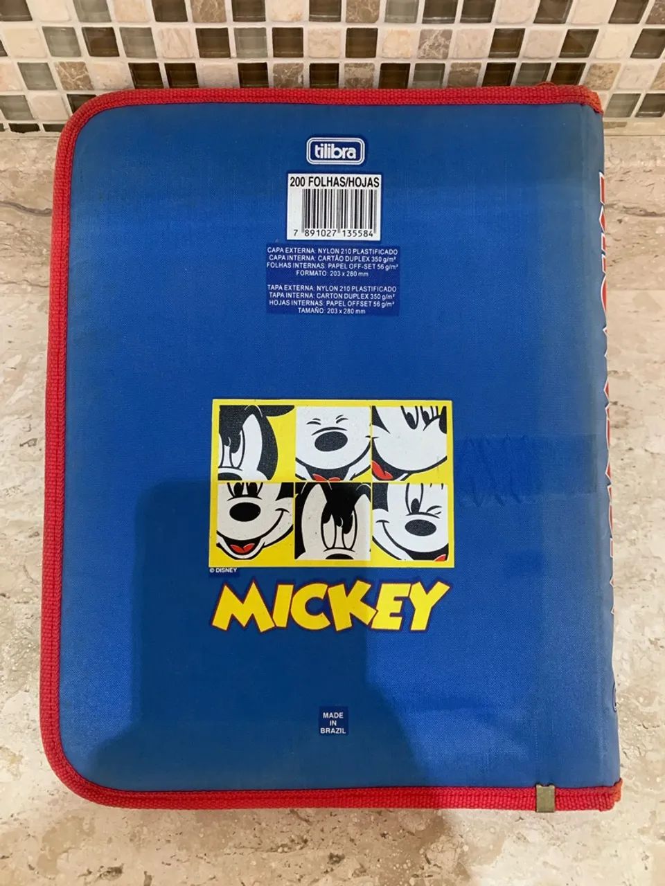 Capa de caderno Mickey  - Foto 2