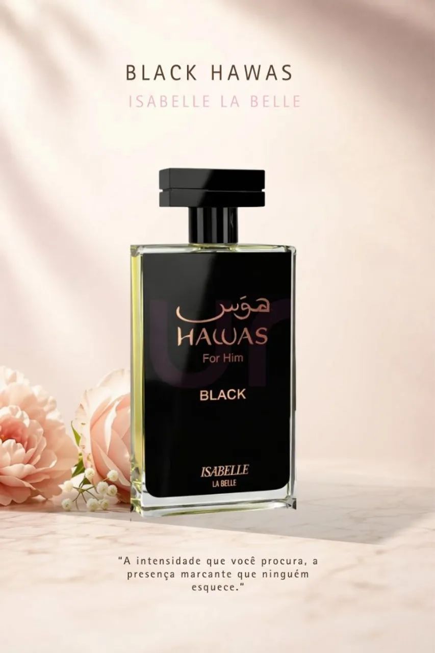 Perfume Black Hawas - Isabelle la Belle - 100ml