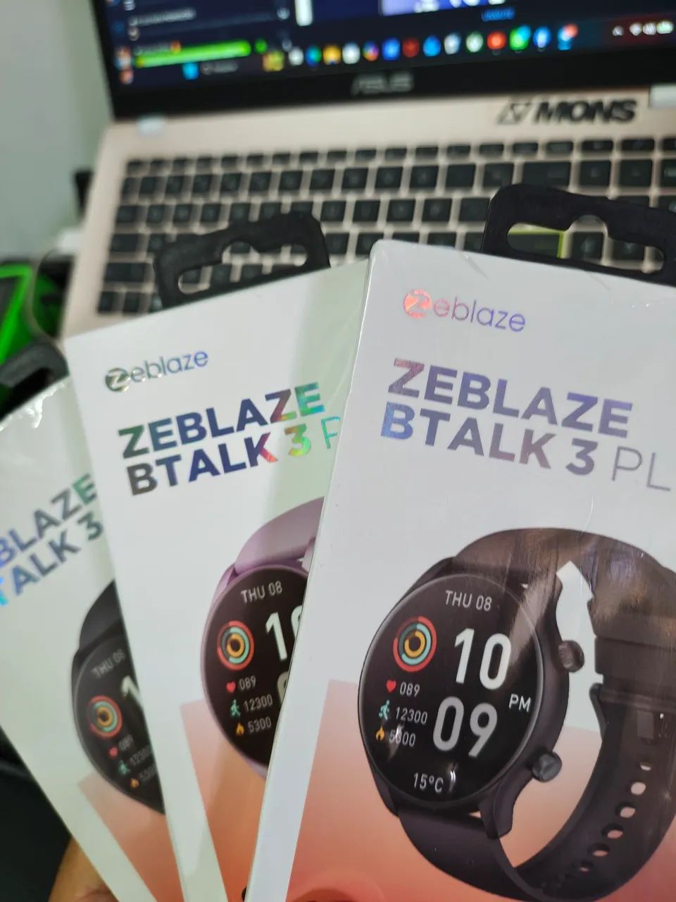 Smartwatch zeblaze b talking 3 plus à prova d'água - Foto 3