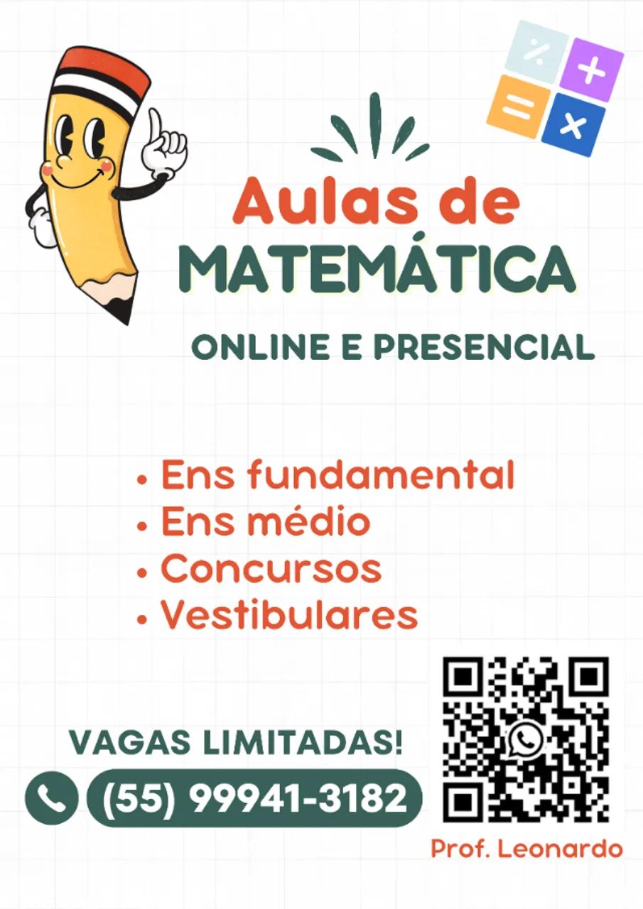 Professor de matemática