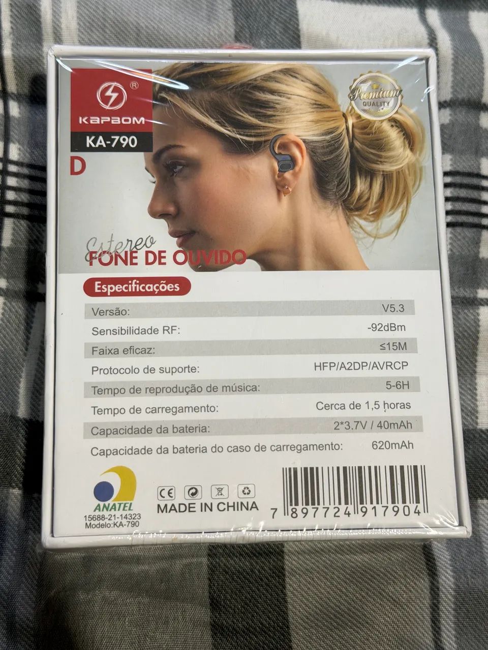 Fone KAPBOM KA-790 - Foto 2