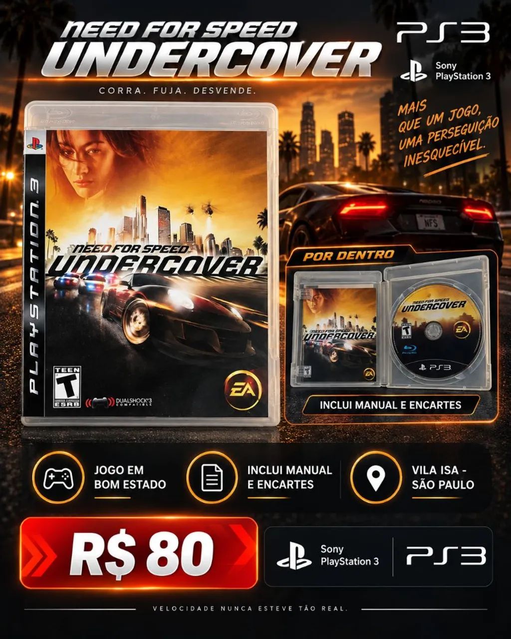 Need for Speed Undercover ps3