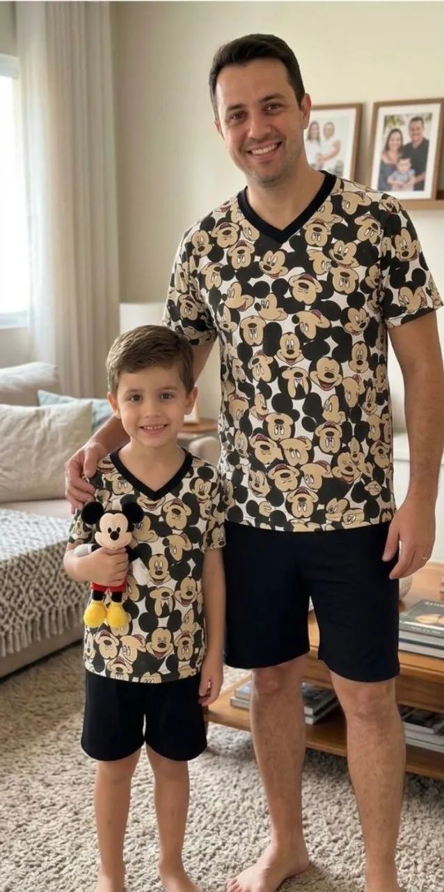 Pijama Pai e filho
