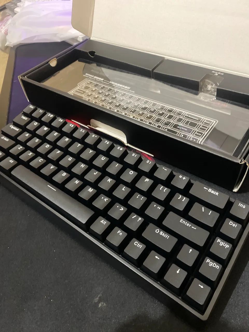 Teclado Magnético AULA Win68 HE Max 8000Hz - Novo - Foto 5