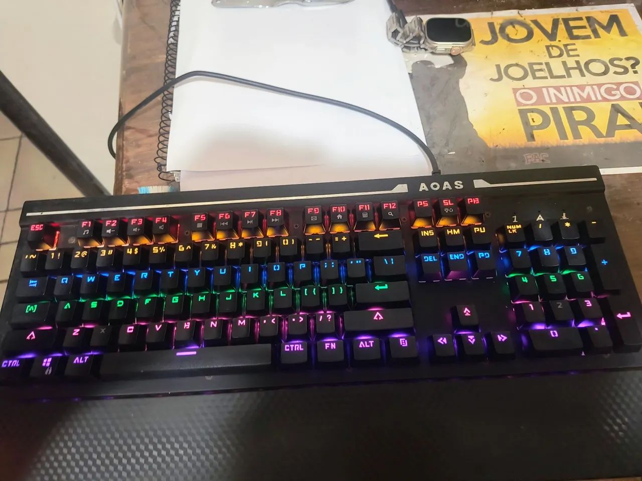 Teclado Mecânico AS-807
