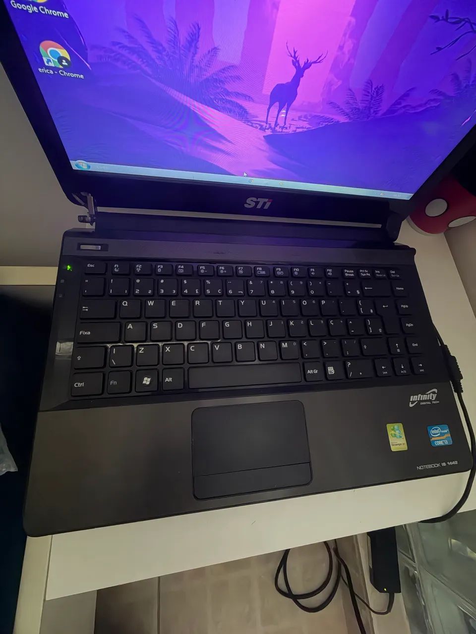 Notebook STI Cinza - Foto 3
