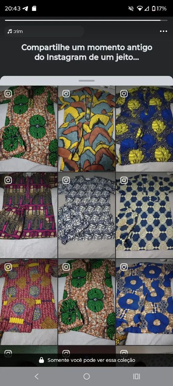 Roupas para terreiro 