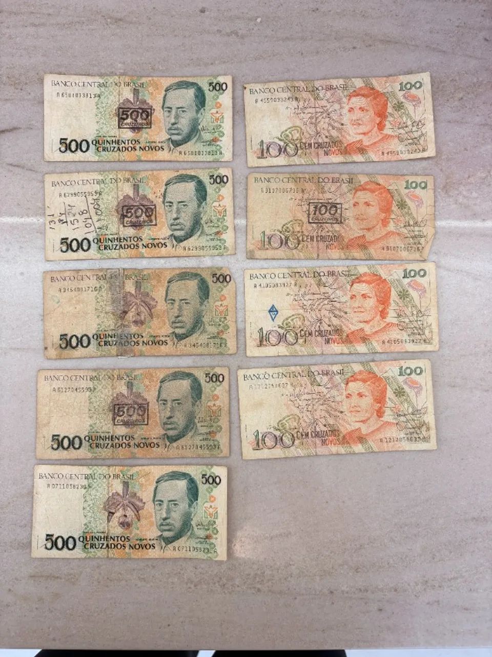 Lote de cédulas antigas brasileiras - Foto 2