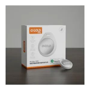 Rastreador Pro  Compatível Apple Find My Cor Branco