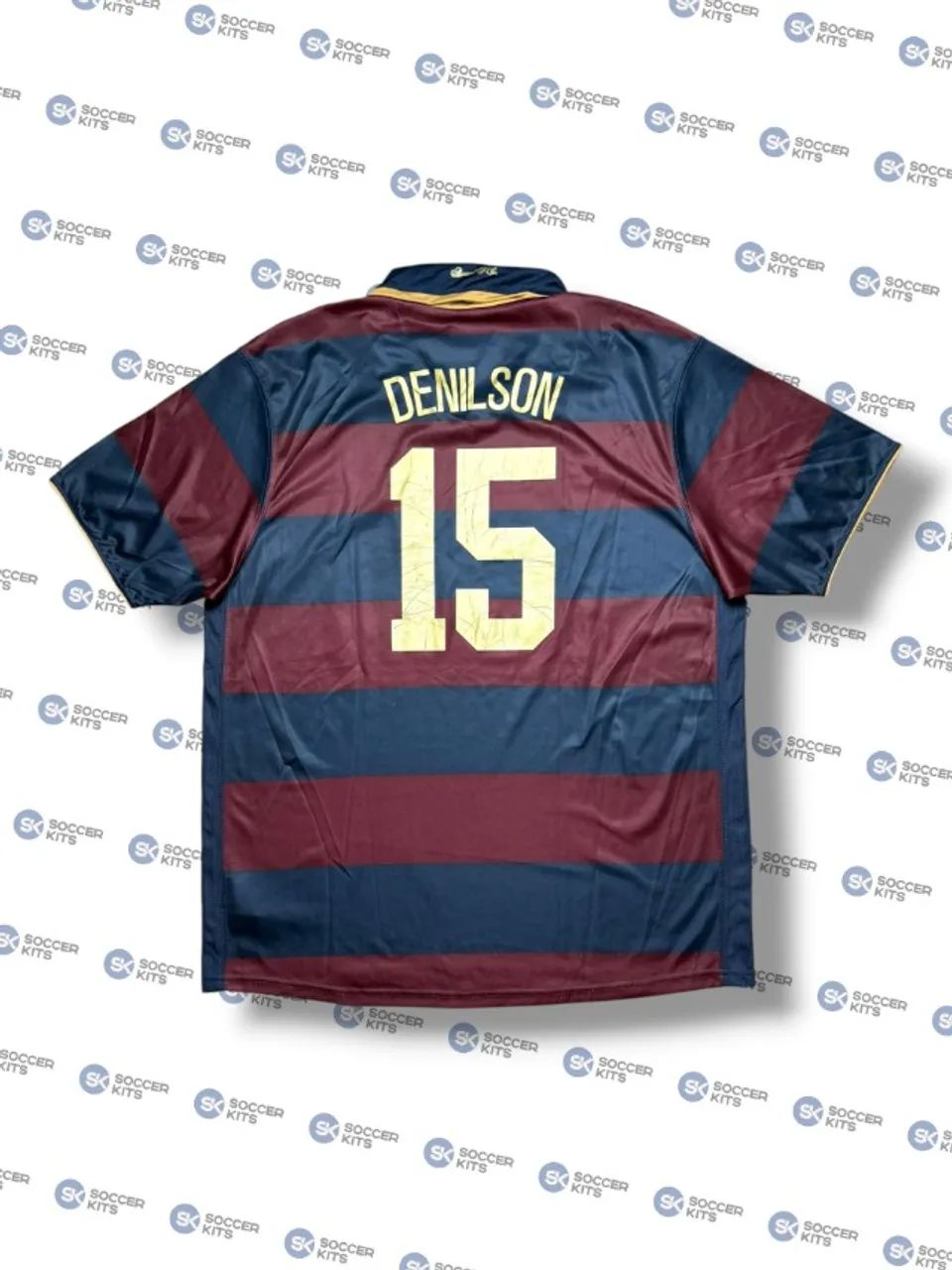 Camisa Arsenal 2007/08 Third - Denilson - Foto 5