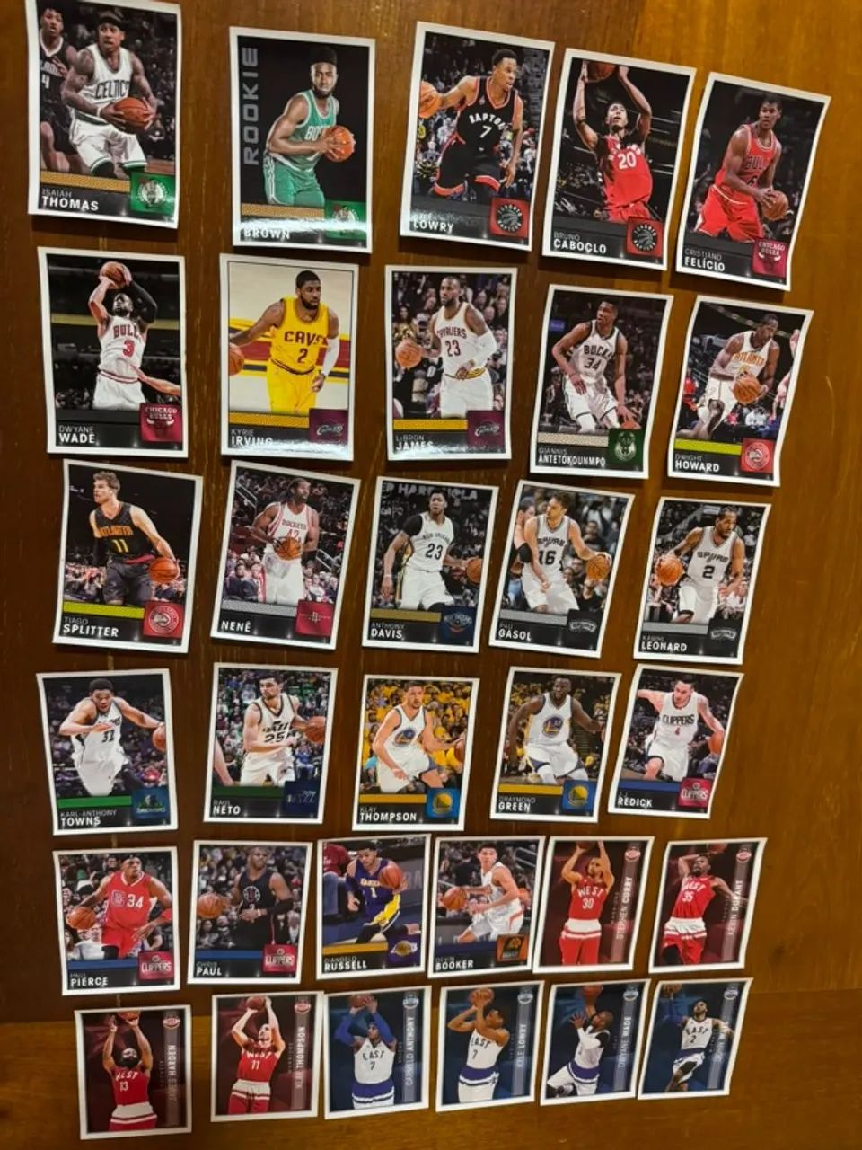 Lote 213 Figurinhas NBA 2016/2017 SEM REPETIDAS - Panini - Foto 4