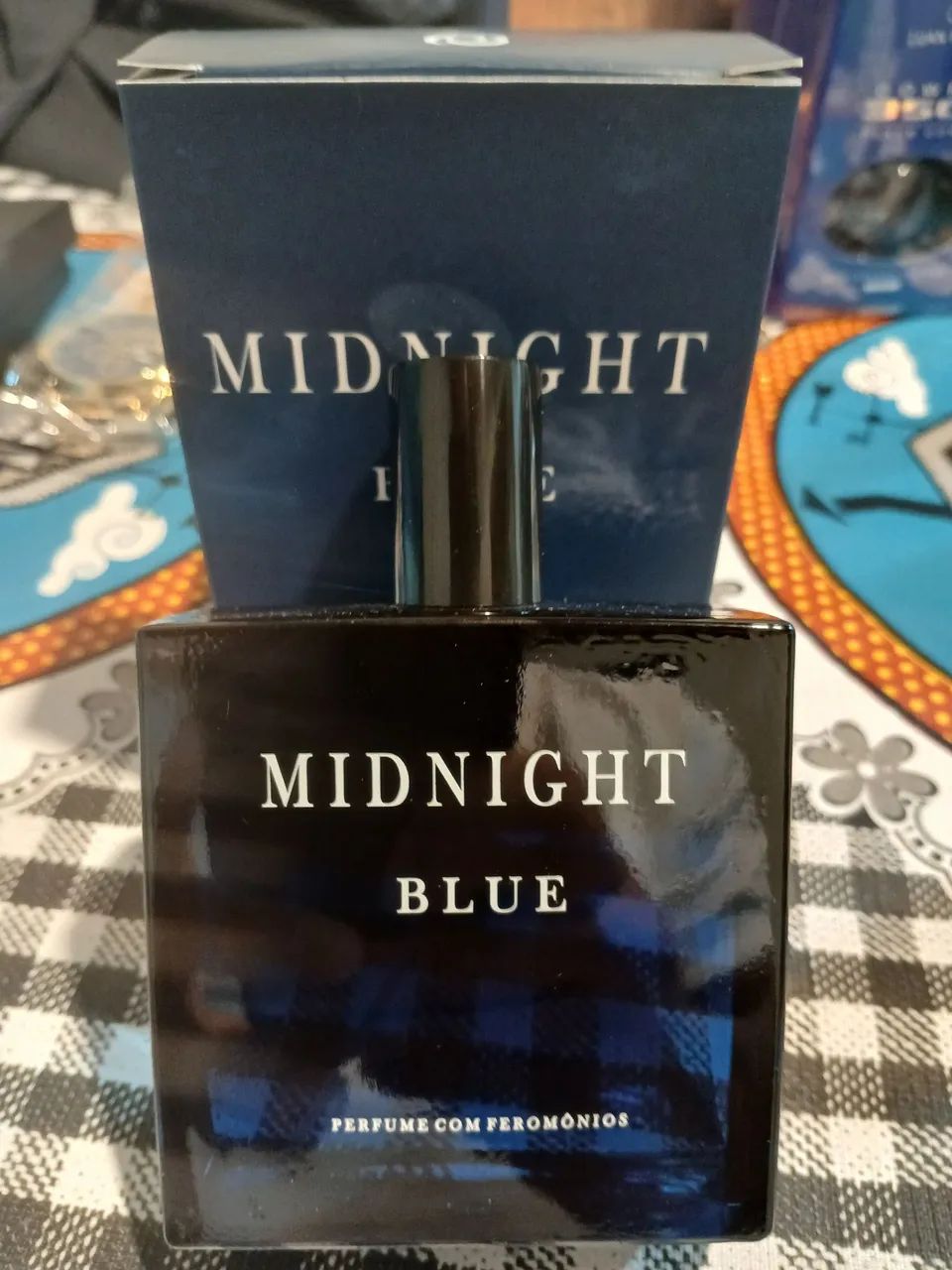 Vendo perfume midnight bleu. Perfume com feromonios. - Foto 2