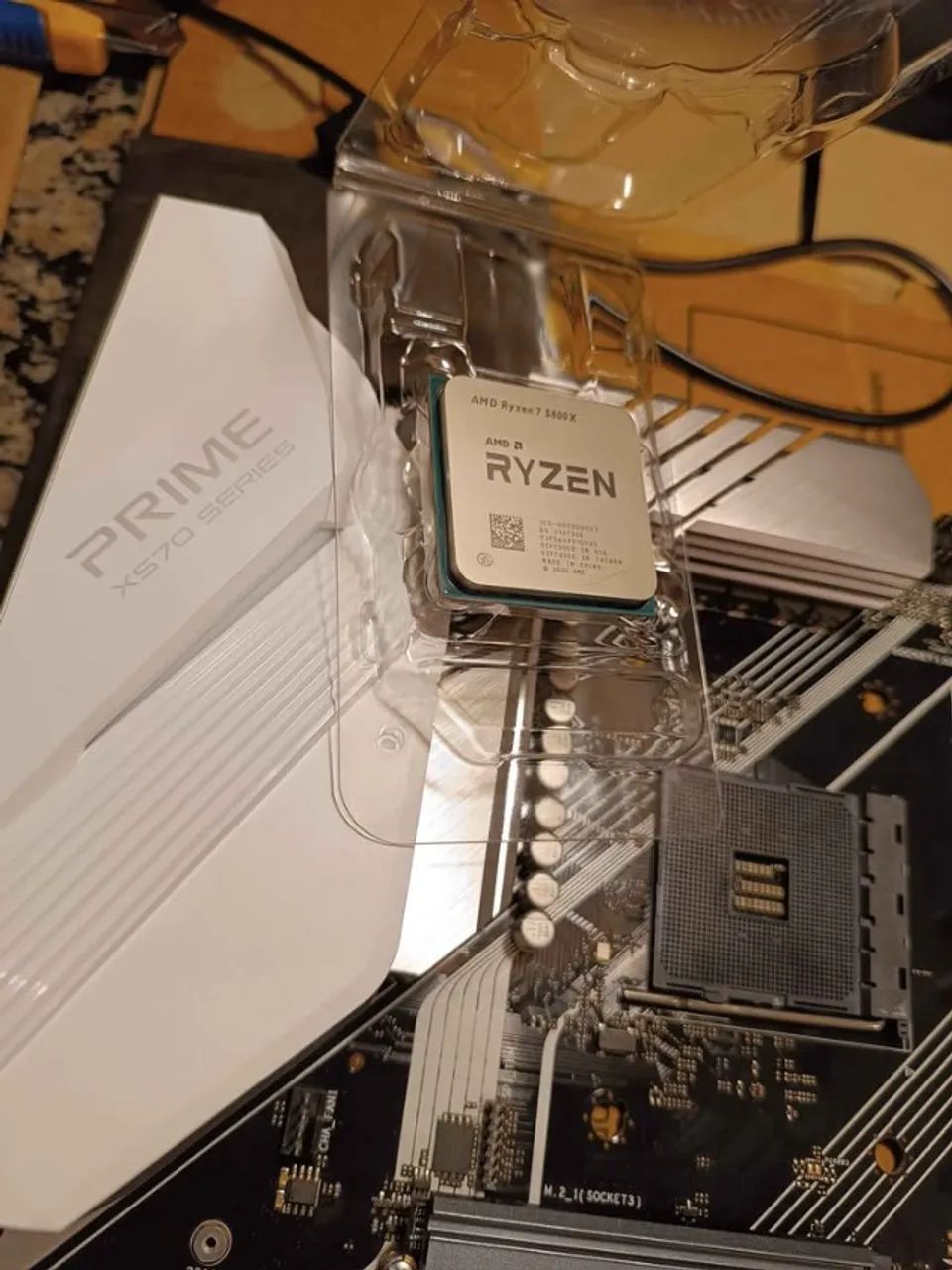 Ryzen 7 5800X Processador AMD CPU Impecável - Foto 3