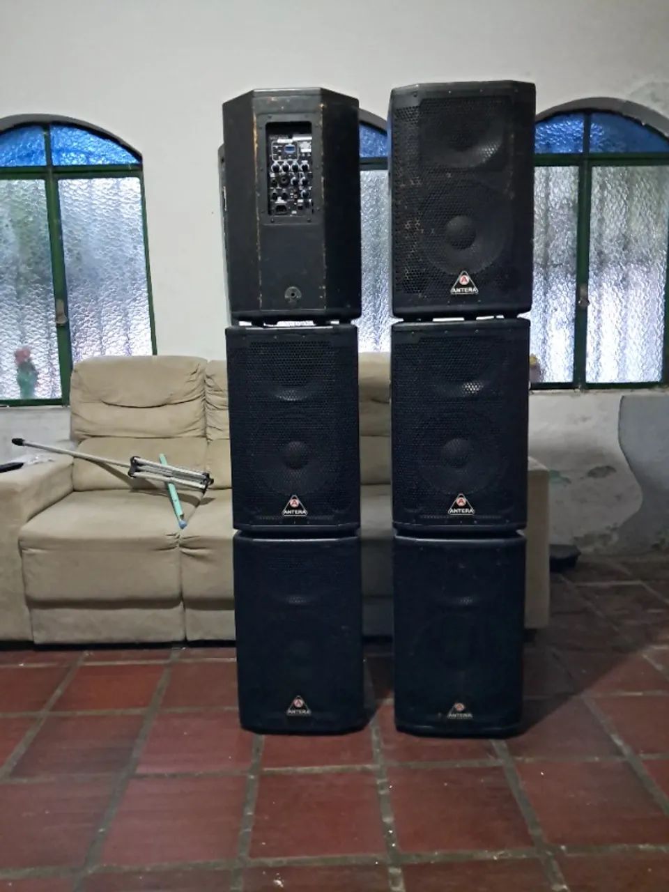 6 caixas ativas falantes 10 Antera - Foto 2
