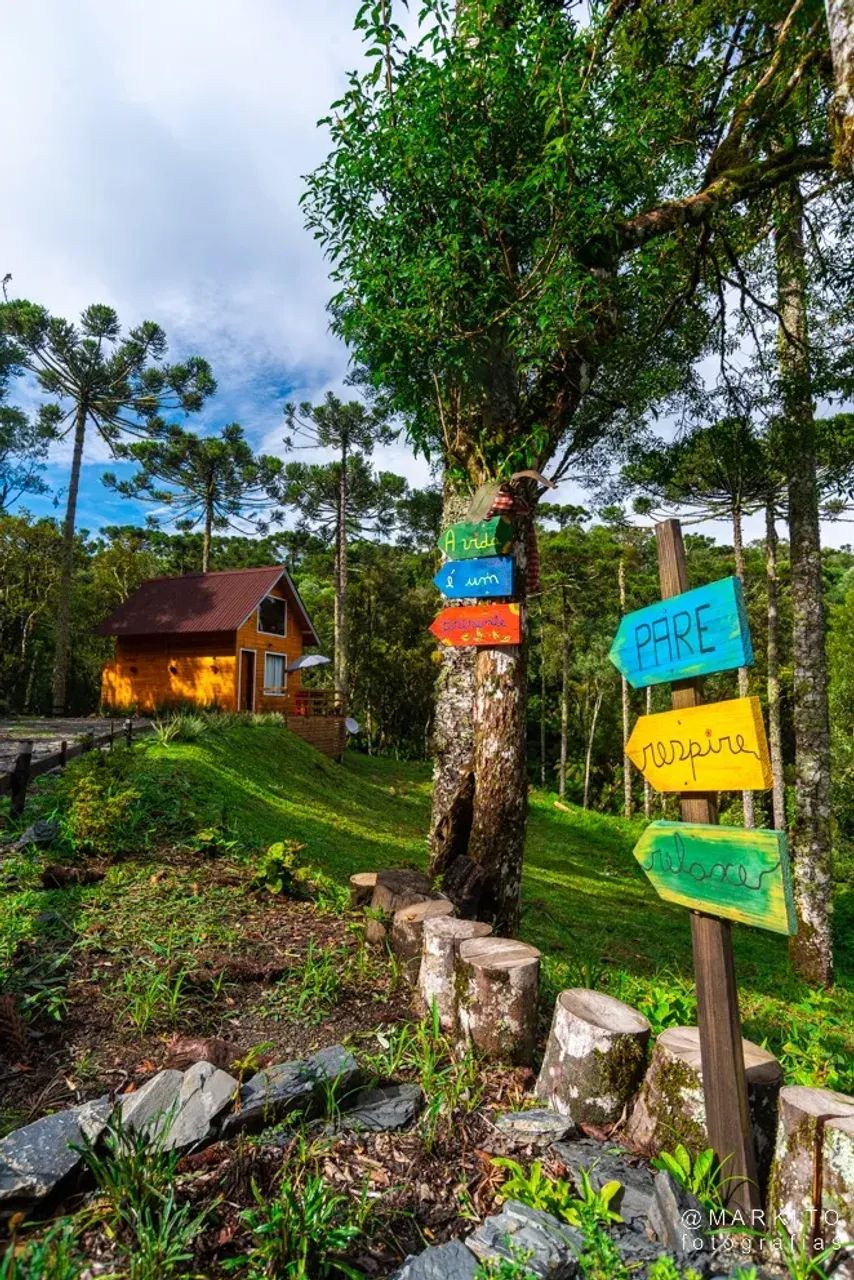 12 Km do centro da cidade, 2 Hectares de Pura Tranquilidade com Chalés e Casas Prontas! - Foto 2