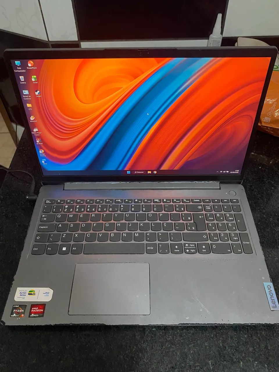 Notebook Gamer Lenovo Ideapad 3 Impecável  - Foto 5