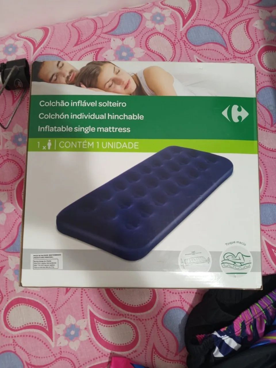 Colchão inflável solteiro - Foto 3