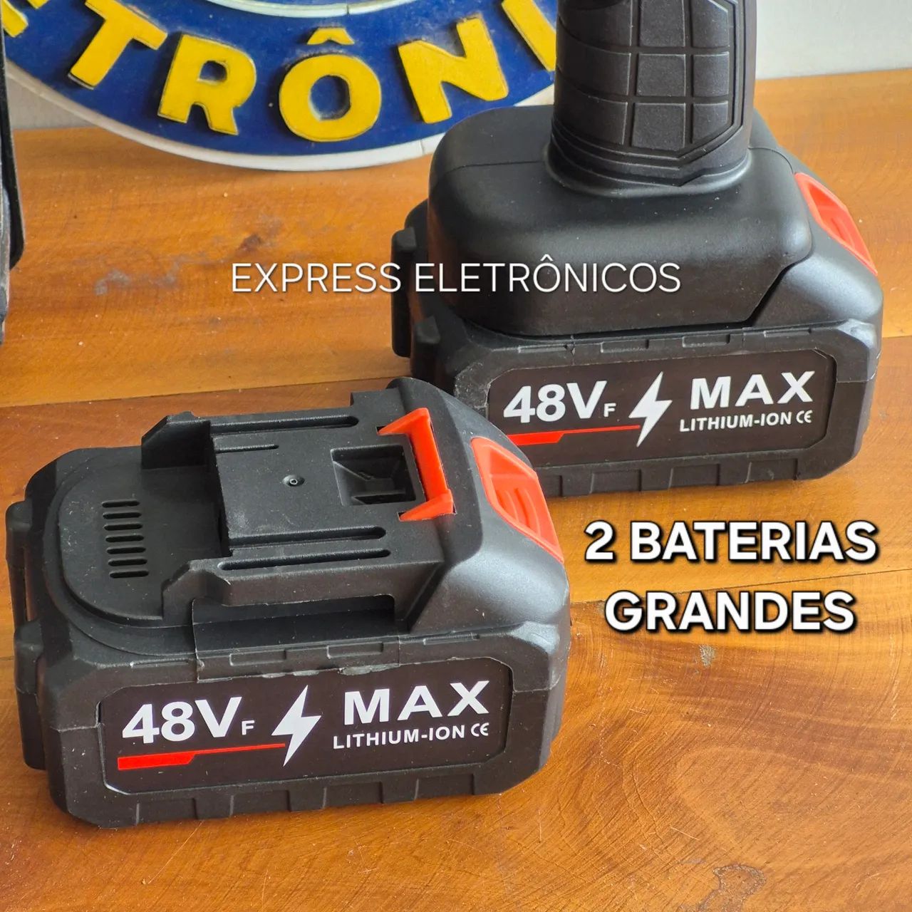 LAVADORA DE PRESSÃO SEM FIO 2 BATERIAS MALETA KIT DE ACESSÓRIOS COMPLETA NOVA GARANTIA - Foto 3