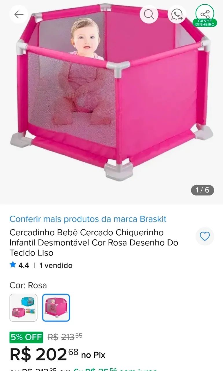Cercadinho/ chiqueirinho  - Foto 2