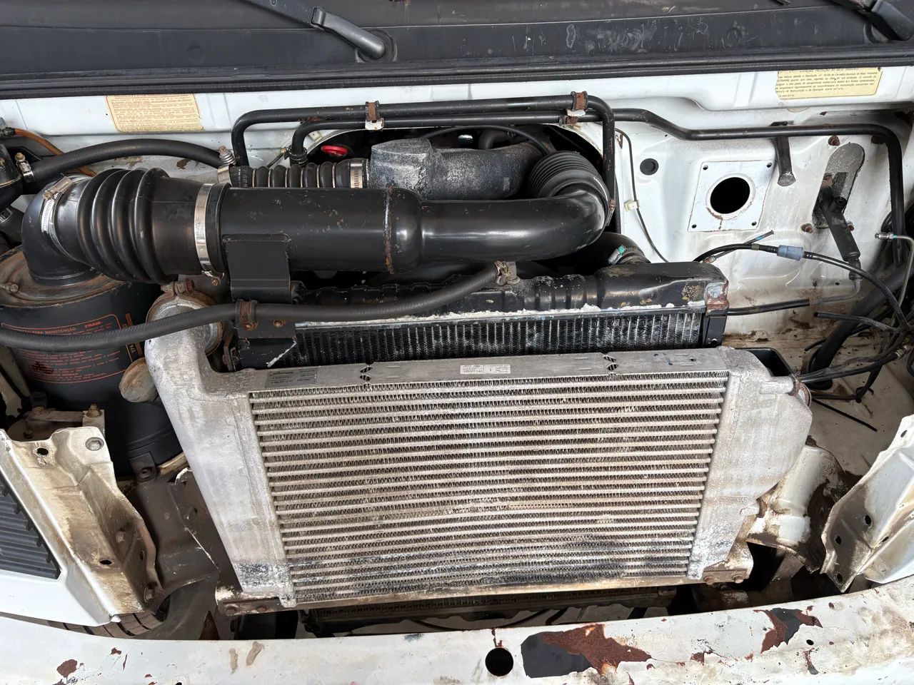 Radiador + intercooler Mb 710  - Foto 3