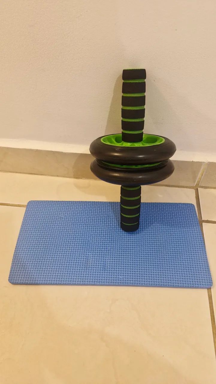 Roda de Abdominal Dupla (Ab Wheel) - Foto 4