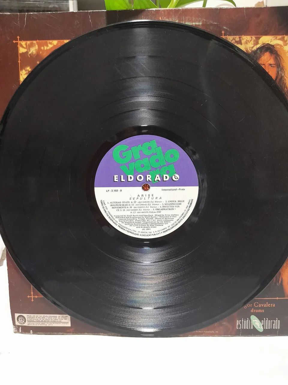 Vinil histórico sepultura - Foto 4