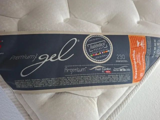 Colchão Castor King Premium Amazon Gel - Foto 3